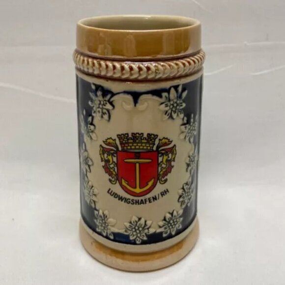 Original King Beer Stein Mug #8 German Hand Painted No Lid Vintage Germany EUC - Picture 5 of 13